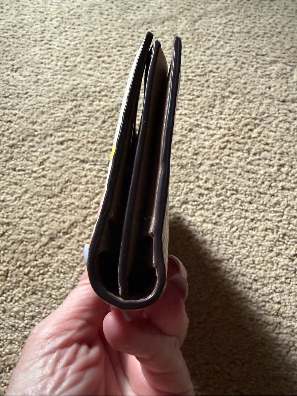 Coach leather Dreamy Chalk zip wallet - Picture 7 of 8